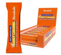 Barebells Barre Protéinée Caramel Salé & Cacahuètes - 55 g - Lot de 12 | Sans Sucres Ajoutés, Emballées Individuellement, À Emporter, Collation Travail ou Sport