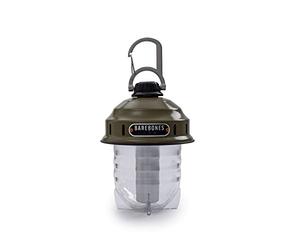 Barebones Beacon Lampe suspendue - Olive Drab - Lanterne de camping LED rechargeable avec luminosité réglable - Lanterne suspendue de style vintage résistante aux intempéries pour les aventures en