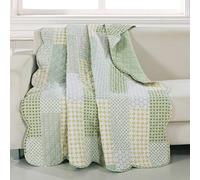 Barefoot Bungalow Couverture Genévrier 127 x 152,4 cm, Sauge