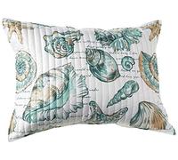Barefoot Bungalow Cruz Taie d'oreiller Standard Blanc