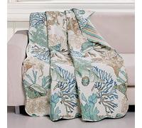 Barefoot Bungalow GL-1810ATHR Atlantis Plaid Jade 127 x 152,4 cm