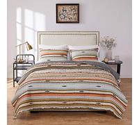 Barefoot Bungalow Greenland Home Parure de lit 3 pièces Peinte du désert pour lit Double/Grand lit, Rose