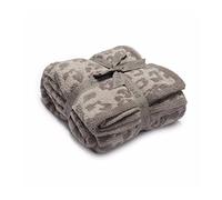Barefoot Dreams CozyChic Couvre-lit pour Adulte Motif léopard