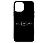 Barely TOLERABLE Jane Austen Pride & Prejudice Citation Meme Coque pour iPhone 12 Mini