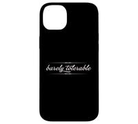 Barely TOLERABLE Jane Austen Pride & Prejudice Citation Meme Coque pour iPhone 14 Plus