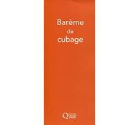 Barème de cubage