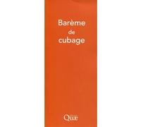 Barème de cubage Collectif (Auteur)