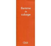 Barème de cubage - Collectif - Quae - broché - Guide