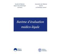 Barème d'évaluation médico-légale Edition 2026 - Collectif - Eska - broché - Scolaire / Universitaire