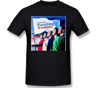 Barenaked Ladies - Everything to Everyone Men's Basic Short Sleeve T-Shirt Black Manches Courtes(Large)
