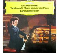 BARENBOIM Daniel (pianoforte - dir) - BRAHMS, Johannes: Variations on a theme by Schumann, op.9; Variations, op.18; Variations on a theme by Haendel, op.24 -- Deutsche Grammophon () Printed in Germany ---Barenboim D. (pf)-DGG 2530335