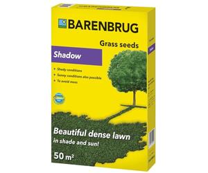 Barenbrug Semences de gazon de 1 kg à 50 m2 - Revêtement d'ombrage - Pour l'ombre et le soleil - Gazon de jeu et d'ornement puissant à l'ombre ou au soleil - Tapis de gazon dense qui empêche la mousse