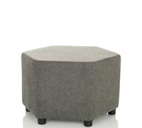 BAREO - Tabouret rembourré Gris
