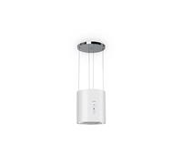 Barett - Hotte - hotte îlot - largeur : 35 cm - profondeur : 35 cm - recyclage - blanc
