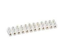 Barette 2 x 12 Nylbloc blanche Legrand - Section 10 mm²