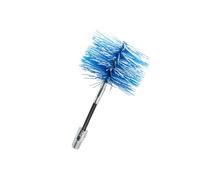 BARETTO Flex | Brosse de ramonage pour poêle à granulés | Conduit de fumée Ø 120 mm | Articulation pour Courbes | Raccord M12 | 1 pièce