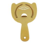 Barfly Barre à ressort dorée très résistante avec treillis en diamant, taille unique