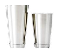 Barfly M370 Boîte à cocktail Set (18 oz And 28 oz) Acier inoxydable, calibre double
