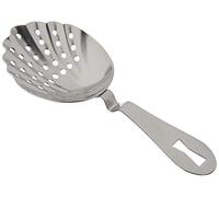 Barfly Passoire à Julep festonnée en Acier Inoxydable 17,78 x 7,30 x 2,22 cm