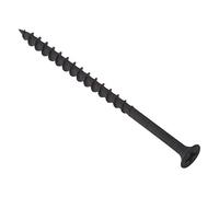 Bargainscrews Lot de 500 vis pour cloison sèche avec filetage épais Phosphatage noir 3.5 x 60 mm noir