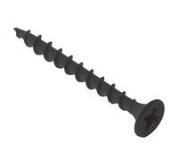 Bargainscrews Lot de 500 vis pour cloison sèche avec filetage épais Phosphatage noir 4.2 x 100 mm noir