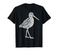 Barge Rousse Oiseau Oiseau De Rivage Ornithologue Amateur T-Shirt