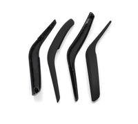 Barhbt Garniture Intérieure Poignée Porte Voiture Pour BMW Pour X1 2010-2016 E84 Intérieur Avant Arrière Gauche Droite Garniture Couverture Extérieure Couvercle Rechange(Black 4pcs set)