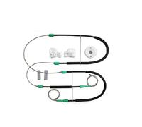 Barhbt Leve vitre Kit Réparation Lève-vitre Avant Droit Pour VW Pour Passat Pour B5 (1996-2005) Câbles Clips Référence 3B1837462