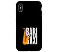 Bari Saxophone Saxophoniste Jazz Coque pour iPhone X/XS