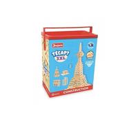 Baril 200 Planchettes Bois Naturel Tecap 3xl 3 Tailles - Jeujura - Jeu Construction Enfant - Jouet Francais