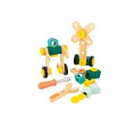 Janod Brico´kids Barrel Of 50 Pcs Doré Enfants