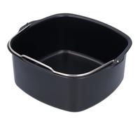 Baril à Gâteau Carré - Cuisson Friteuse Pain Panier de cuisson Pizza Plate Grill Pot Mat pour Air Fryer Plat