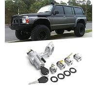 Baril d'allumage, remplacement du jeu de portes avec serrure de direction pour Nissan Patrol GQ Y60 1988-1998
