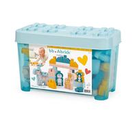 Ecoiffier - Jeu de construction Baril de briques Animaux du monde 55 pièces +12 mois