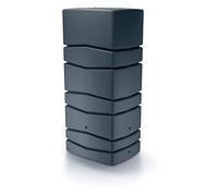 Baril de Collecte d'eau Aqua Tower 650L, Dimensions (mm) 775 x 573 x 1650, Couleur Anthracite