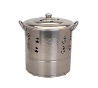 Baril de combustion extérieur avec couvercle pour éliminer efficacement le papier et les déchets dans les jardins et les porches