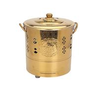 Baril de combustion extérieur avec couvercle pour éliminer efficacement le papier et les déchets dans les jardins et les porches