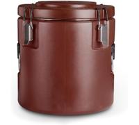 Baril De Riz Isolé Commercial De 20 L avec Un échappement Botton, Seau De Transport Réfrigéré, Récipient Glacé, Distributeur De Boissons pour Aliments Ou Boissons Froides Et Chaud, Red