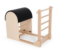 Baril d'échelle Elina Pilates avec base en bois + Livraison Gratuite - Noir