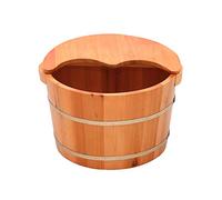 Baril en boisSpa pour les piedsRelaxPedicureBain de pieds,Sauna Seau en bois,Spa pour les pieds et les jambesDlador,Grand Bain de piedsBain Spa,Massage des piedsSpadlaMaison nécessaire