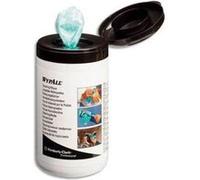 Baril hermétique de 50 lingettes nettoyantes 27x27 cm WYPALL G