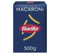 BARIL. - Pâtes Macaroni Dorées, Texture Al Dente Idéale pour Recettes Gourmandes (500g) - Lot de 4 - vendu par Lot