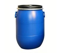 Baril Plastique Alimentaire Avec Couvercle, Fût D’expédition, Bidon Plastique Étanche Pour Eau Et Aliments, Conteneur Alimentaire, Usage En Tant Que Baril De Pluie(100l)