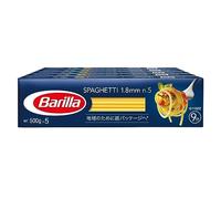 Barilla Barilla Pasta Spaghetti N° 5 (1,8 mm), 17,6 oz (500 g) x 5 paquets (importation royale) Made in Italy