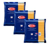 Barilla Basta Spaghettini numéro 3 pâtes de blé dur 5000g 3er Pack