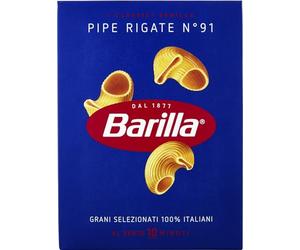Barilla Classique - Pipe Rigate n. 91 à la semoule de blé dur toujours al dente - 500 g