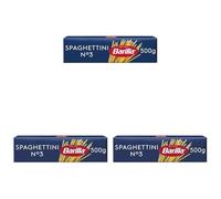 Barilla Classique Spaghettini N. 3 à Semoule de Blé Dur Toujours Al Dente, 500 g (Lot de 3)