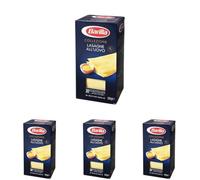 Barilla Collezione Pâtes Lasagnes All'Uovo, 500g (Lot de 4)