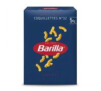 Barilla Coquillettes n.32 - 1 kg - Pack de 1