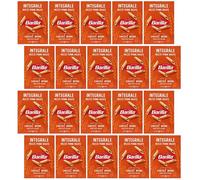 BARILLA Integrale Mezze Penne Rigate - Pâtes tubulaires complètes, pâtes penne 500g (10kg, Penne Rigate)